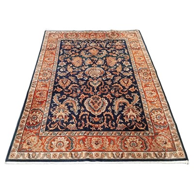 Lot 423 - Tabriz pattern Belgian rug