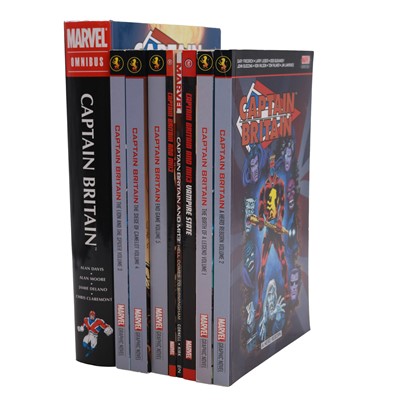 Lot 53 - Marvel Comics: Captain Britain graphic novels