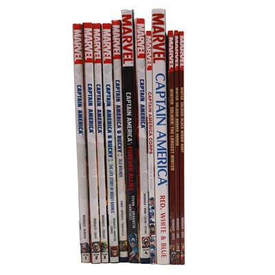 Lot 56 - Marvel Comics: Captain America & Winter Soldier graphic novels