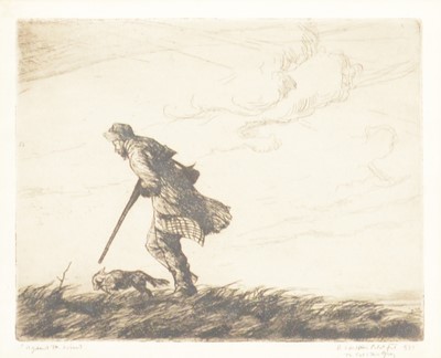 Lot 168 - Denys Watkins-Pitchford, Wild Fowling interest, two signed etchings.