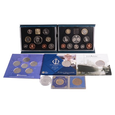 Lot 299 - Collection of British and overseas coins, some silver content.