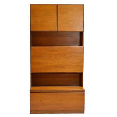 Lot 389A - Mid-century teak bookcase unit