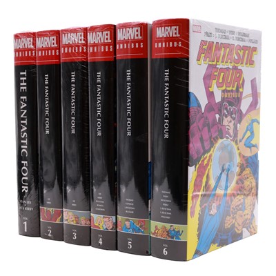 Lot 69 - Marvel Comics: The Fantastic Four omnibus, volumes 1-6