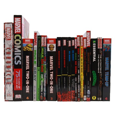 Lot 72 - Marvel Comics: A collection of Marvel Comics graphic novels.