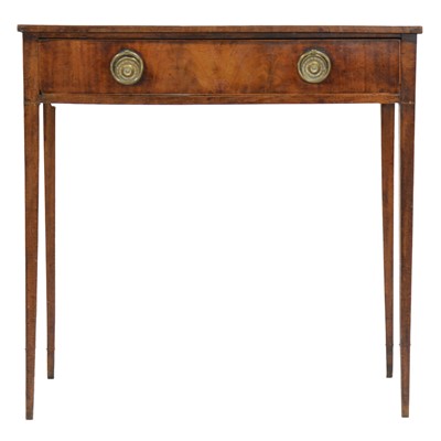 Lot 499 - Regency mahogany side table