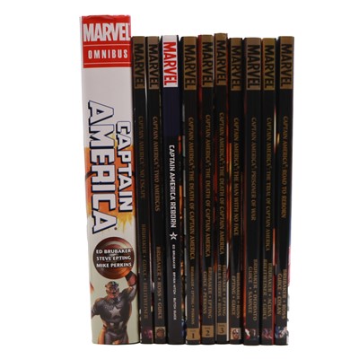 Lot 75 - Marvel Comics: An assortment of Captain America graphic novels.