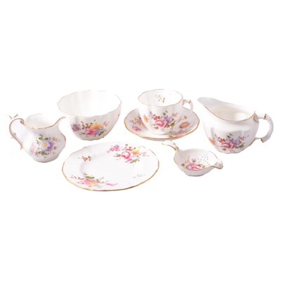 Lot 19 - Quantity of Royal Crown Derby Derby Posies pattern teaware