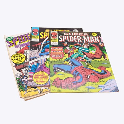 Lot 79 - Marvel Comics: A collection of early Spider-Man comics