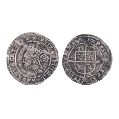 Lot 287 - Elizabeth I threepence, 1575.