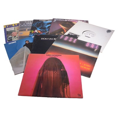 Lot 136 - Box of LP records, Jazz, Funk and Soul.