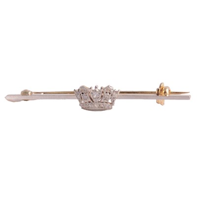 Lot 238 - A military sweetheart brooch.