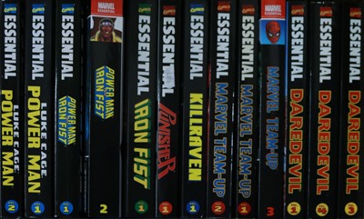Lot 83 - Marvel Comics: A collection of Marvel Essentials graphic novels
