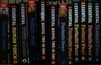 Lot 86 - Marvel Comics: A collection of Marvel Essentials graphic novels