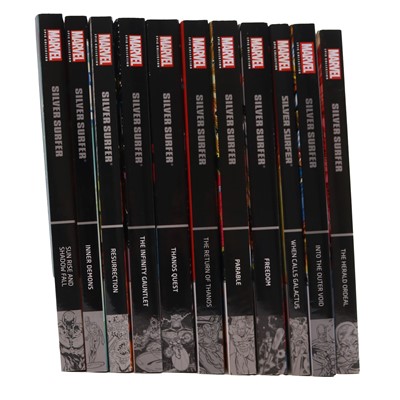 Lot 90 - Marvel Comics: A collection of Silver Surfer graphic novels