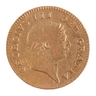 Lot 312 - Gold Half-Guinea Coin, George III 1804.
