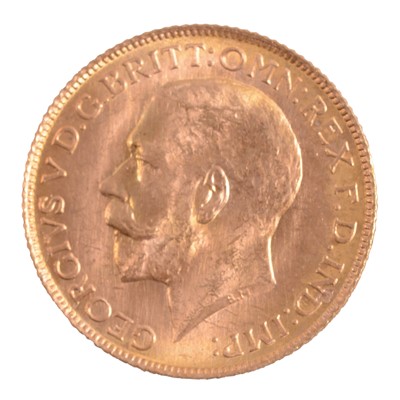 Lot 313 - Gold Full Sovereign Coin, George V 1925.