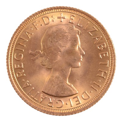 Lot 317 - Gold Full Sovereign Coin, Elizabeth II 1967.