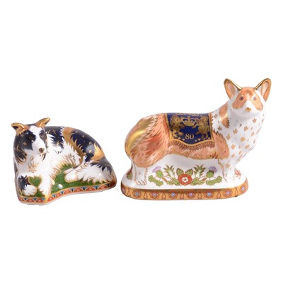 Lot 91 - Royal Crown Derby, two limited edition paperweights