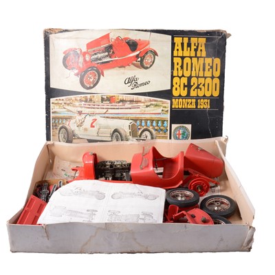 Lot 186 - Pocher scale model kit - Alfa Romeo 8C 2300, Monza 1931