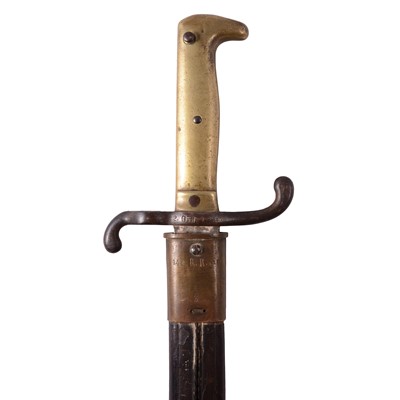 Lot 165 - Imperial German 1871 Mauser bayonet