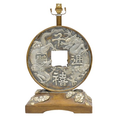 Lot 509 - Modern composite Chinese style table lamp base