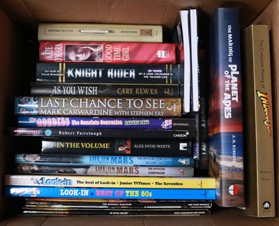 Lot 159 - A collection of Books & Magazines relating to TV & Film
