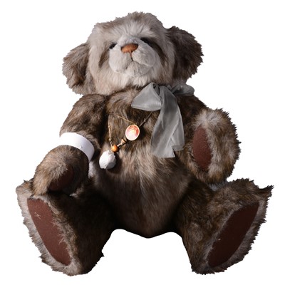 Lot 191 - Charlie Bears 'Gertrude' (CB124913) large standing teddy bear, with swing tags