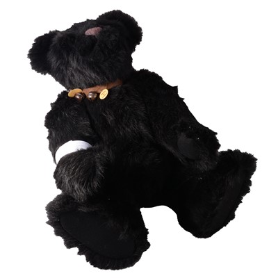 Lot 192 - Charlie Bears 'Ebony' (CB604835) large standing teddy bear, with swing tags