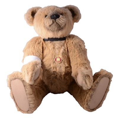 Lot 190 - Charlie Bears 'Big Dave' (CB183592B) large standing teddy bear, with swing tags