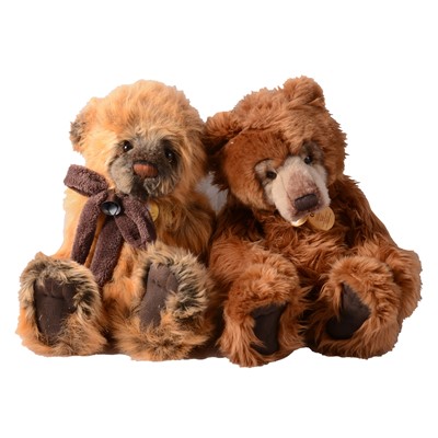 Lot 198 - Charlie Bears 'Kojak' (CB094087) and 'Bobby Dazzler' (CB121328), with swing tags/bags