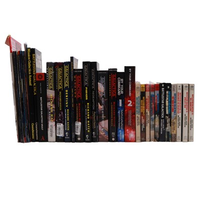 Lot 124 - A collection of Battlestar Galactica related items