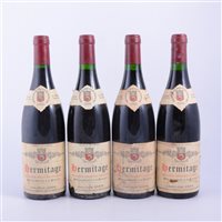 Lot 352 - Domaine Jean-Louis Chave, Hermitage, 1986 (4...