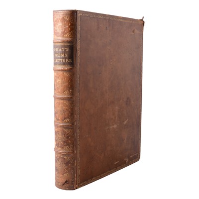 Lot 146 - Thomas Gray, Poems and Letters, Chiswick Press 1879