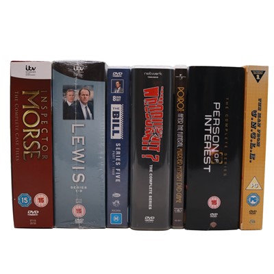 Lot 149 - A collection of detective TV shows on DVD and Blu-ray