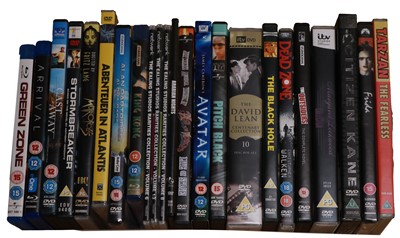 Lot 151 - A large collection of DVDs and Blu-rays