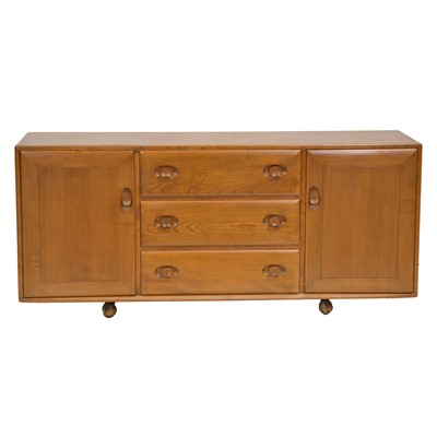 Lot 412 - Ercol elm sideboard