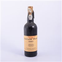 Lot 360 - 1980 Borges Oporto vintage port, 75cl, 20% vol....