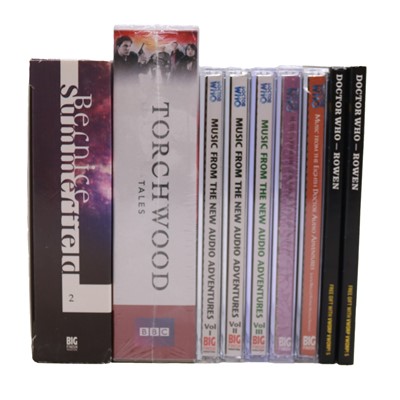 Lot 39 - Doctor Who: A large collection of Doctor Who and Spin-off audiobooks on CD.