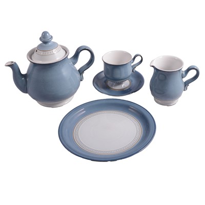 Lot 79 - Quantity of Denby Pottery Castile Blue table wares