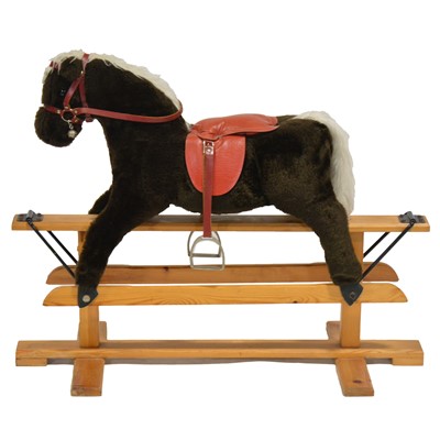 Lot 398A - Small Pegasus vintage rocking horse