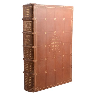 Lot 137 - Cust, Lionel, Anthony van Dyck, an historical study