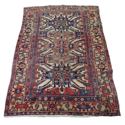 Lot 422 - Two antique Persian rugs