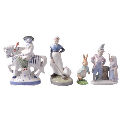 Lot 67 - Rye Pottery, Beswick Beatrix Potter, etc.
