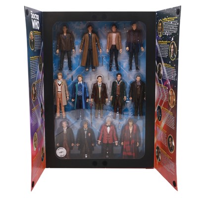 Lot 2 - Doctor Who: The Thirteen Doctors collector figure set