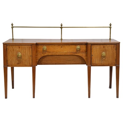 Lot 358 - Regency mahogany sideboard