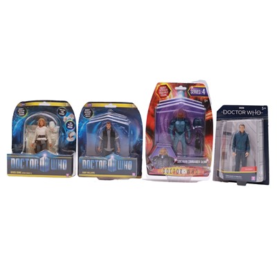 Lot 25 - Doctor Who: A collection of poseable action figures