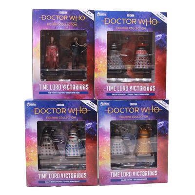 Lot 14 - Doctor Who: The Time Lord Victorious figurine collection
