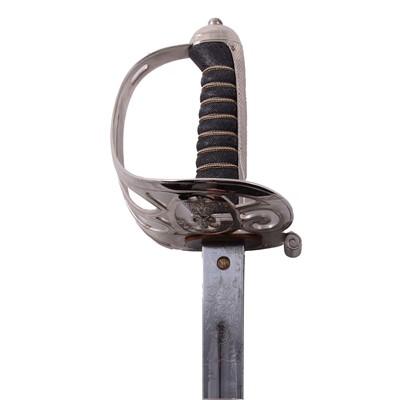 Lot 175 - Victorian Queens Edinburgh Rifles sword, 1827 pattern