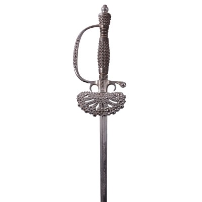 Lot 176 - Late Victorian cut steel court sword, by Dege, London