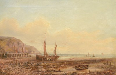 Lot 323 - J Adcock, Coastal landscapes, a pair